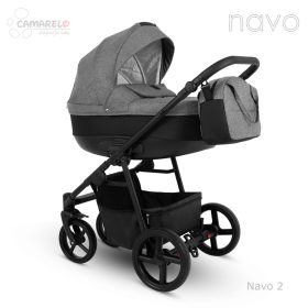   Bergon Camarelo Navo multifunkciós babakocsi 3in1 - 02 szürke