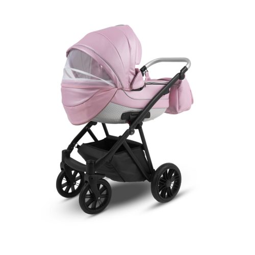 Bergon Camarelo Zeo Eco multifunkciós babakocsi 2in1 - 02 rózsaszín