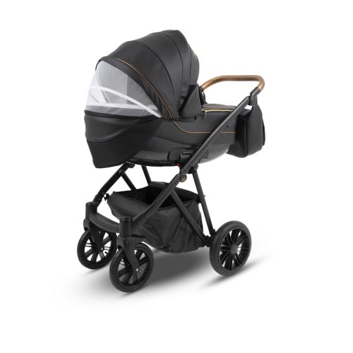 Bergon Camarelo Zeo Eco multifunkciós babakocsi 2in1 - 05 fekete