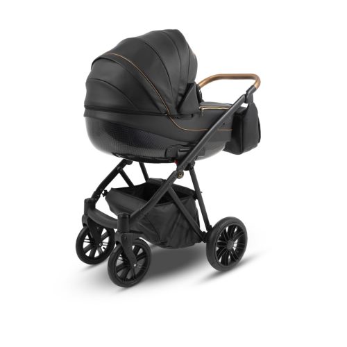 Bergon Camarelo Zeo Eco multifunkciós babakocsi 3in1 - 05 fekete