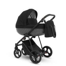   Bergon Camarelo Azzu multifunkciós babakocsi 2in1 - 08 fekete