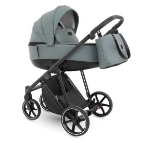   Bergon Camarelo Alterro Limited black multifunkciós babakocsi 3in1 -Világos zöld 10