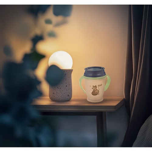 LOVI 360° Itatópohár világító fülekkel NIGHT&DAY 250ml fiú