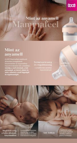 LOVI MAMMAFEEL cumisüveg 330ml