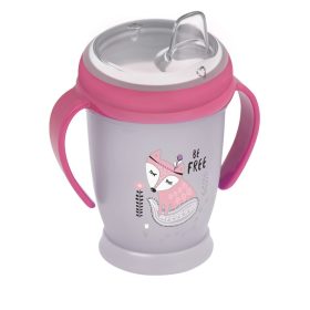   Lovi Cseppmentes itatópohár 250 ml (6h+) - Indian Summer - Rózsaszín