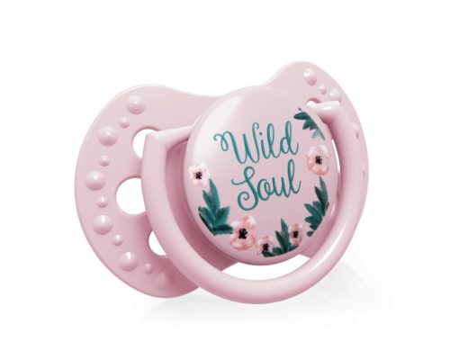 Lovi Dinamikus nyugtató cumi 2db (0-2 hónap) Wild Soul - Rózsaszín