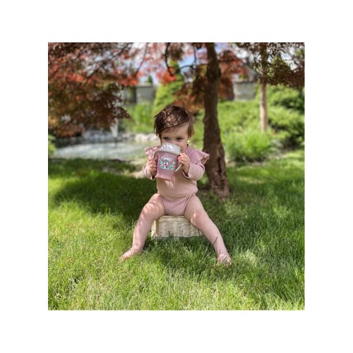 LOVI 360° itatópohár WILD SOUL 9hó+ 250ml-Rózsaszín