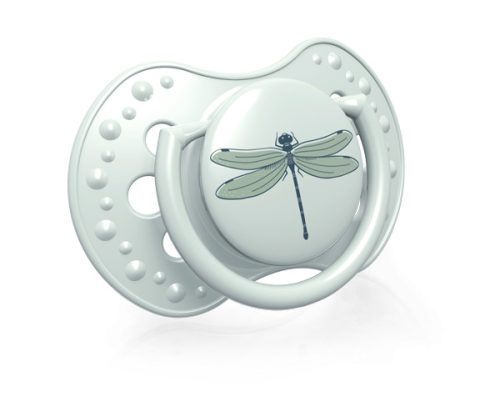 Lovi Dinamikus nyugtató cumi 2db (6-18 hónap) Botanic - Kék