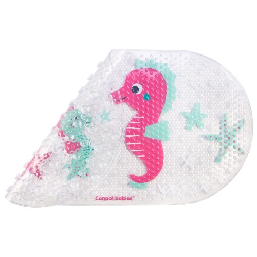Canpol babies Csúszásgátló alátét kádba LOVE&SEA-rózsaszín