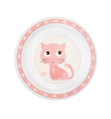 Canpol babies műanyag étkészlet 12+- Rózsaszín