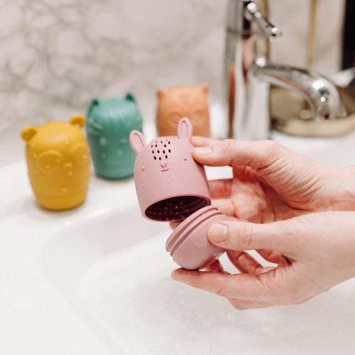 Canpol babies Szilikon fürdőjáték szett 4 db