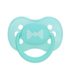   Canpol babies Szilikon szimmetrikus cumi 6-18hó PASTELS 1db-Zöld