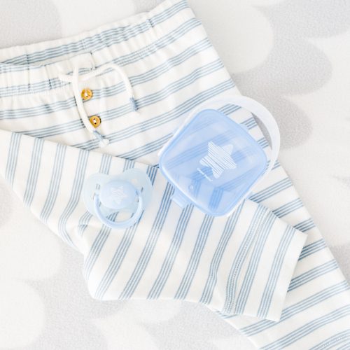 Canpol babies Szilikon szimmetrikus cumi 6-18hó PASTELS 1db-Kék