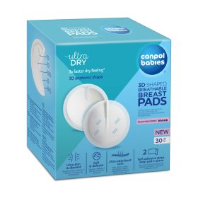   Canpol babies 3D-s légáteresztő csúszásgátlós eldobható melltartóbetét​ 30db