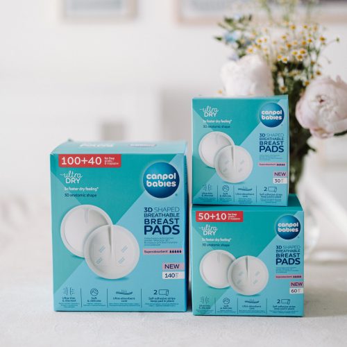 Canpol babies 3D-s légáteresztő csúszásgátlós eldobható melltartóbetét​ 30db