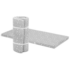 Fillikid utazóágy matrac 120x60x4cm-Szürke