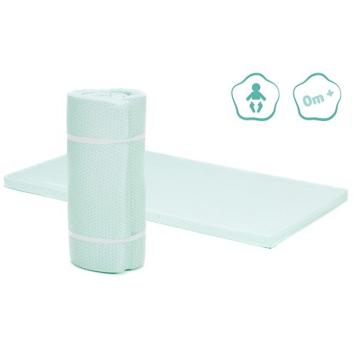 Fillikid utazóágy matrac 120x60x4cm-Green