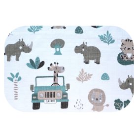 Színes mintás textil pelenka 70x80 cm-Safari
