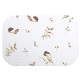 Színes mintás textil pelenka 70x80 cm-Verebek