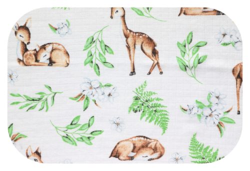 Színes mintás textil pelenka 70x80 cm-Őz