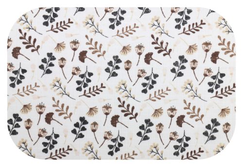 Színes mintás textil pelenka 70x80 cm-Barna rét