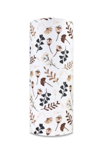 Színes mintás textil pelenka 70x80 cm-Barna rét