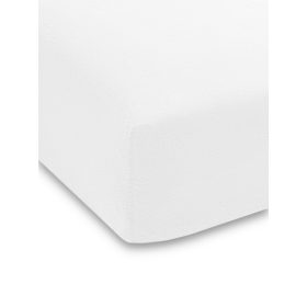 Pamut jersey lepedő 120x60cm - Fehér
