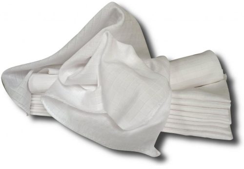 Cseh tetra textilpelenka 10 db-os 70x70 cm - Fehér