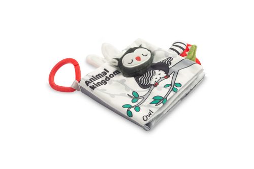 Sensillo black&white textil könyv-Bagoly