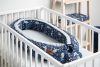 Sensillo waffle babafészek 80x45 cm-Blue