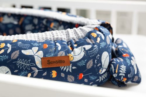 Sensillo waffle babafészek 80x45 cm-Blue