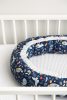 Sensillo waffle babafészek 80x45 cm-Blue