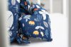 Sensillo waffle babafészek 80x45 cm-Blue