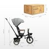 Toyz Saber 360°-ban Forgatható Üléses Tricikli-Beige
