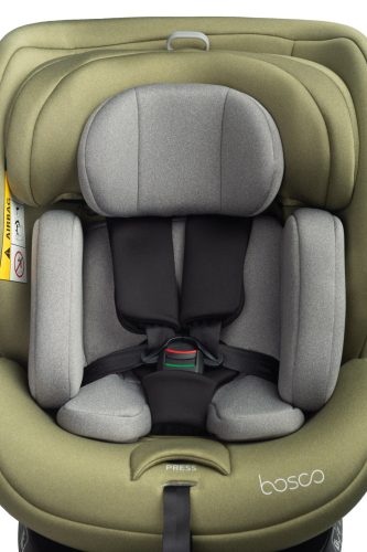 Caretero Bosco i-Size 40-150cm biztonsági gyerekülés-Olive