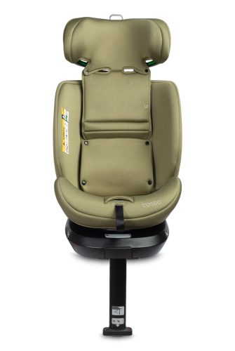 Caretero Bosco i-Size 40-150cm biztonsági gyerekülés-Olive