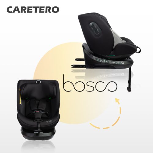 Caretero Bosco i-Size 40-150cm biztonsági gyerekülés-Olive