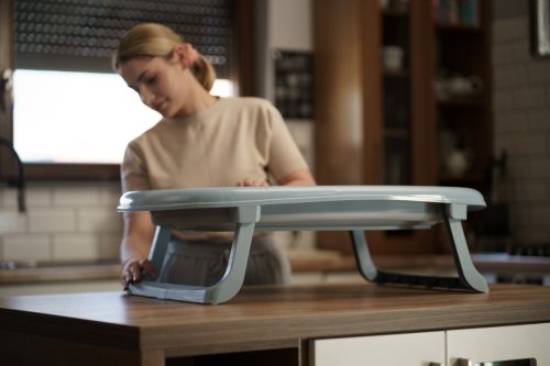 Tega Baby összecsukható babakád-Dove Grey