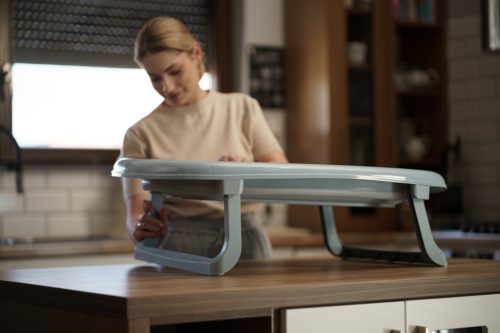 Tega Baby összecsukható babakád-Dove Grey