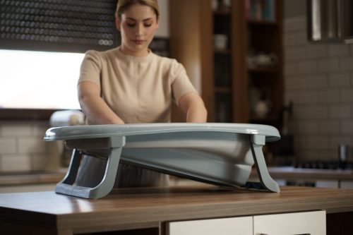 Tega Baby összecsukható babakád-Dove Grey