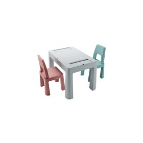 Tega BabyTeggi multifun asztal+ 2 szék - Türkiz