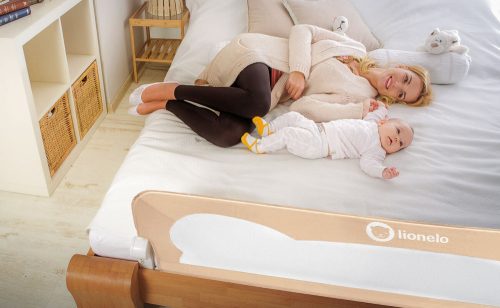 Lionelo Eva leesésgátló tárolóval - Beige Melange