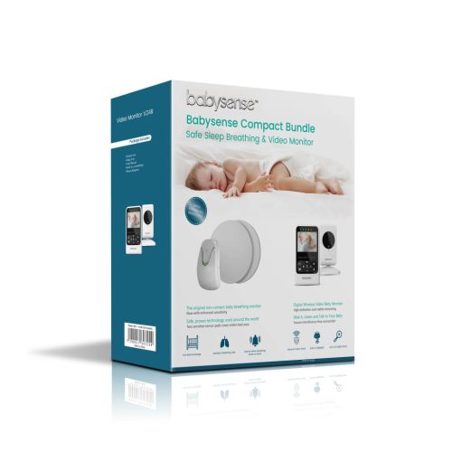 BabySense 7 légzésfigyelő és V24R kamerás bébiőr csomag