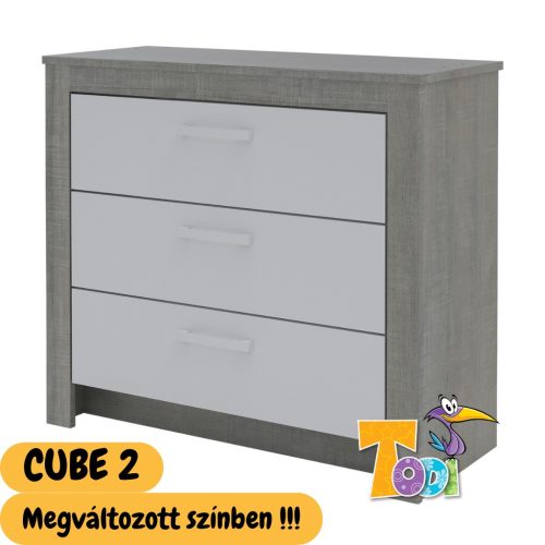 Cube2 - 3 fiókos komód