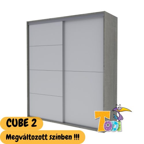 Cube2 - gardróbszekrény 140 cm