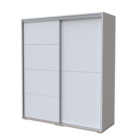 Misty Fehér – gardróbszekrény 140 cm széles