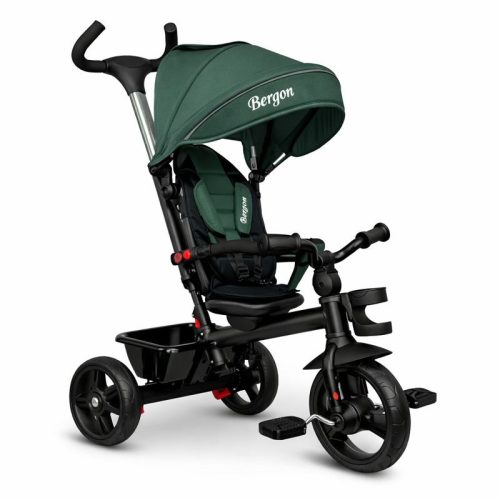 Bergon 360°-ban forgatható üléses Tricikli B63 - Green