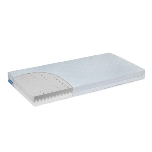 Bergon DUO Hr babamatrac 120x60x9cm-Fehér