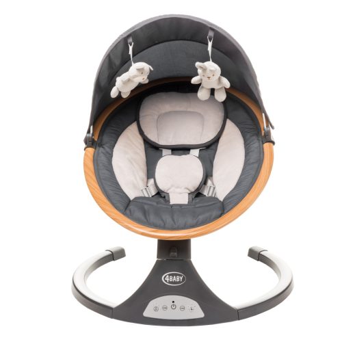 4BABY ROCK' N RELAX elektromos hinta távirányítóval - Grey