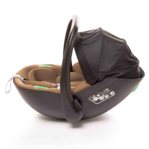 4BABY Neo I-size 40-87 cm babahordozó - Mokka